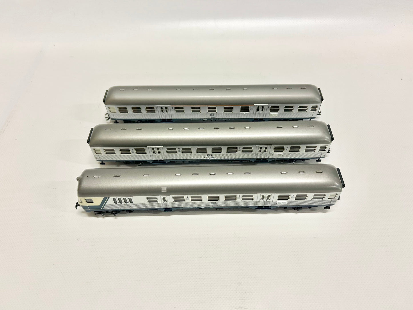 Märklin 3x Silberlinge Personenwagen inkl. Steuerwagen H0