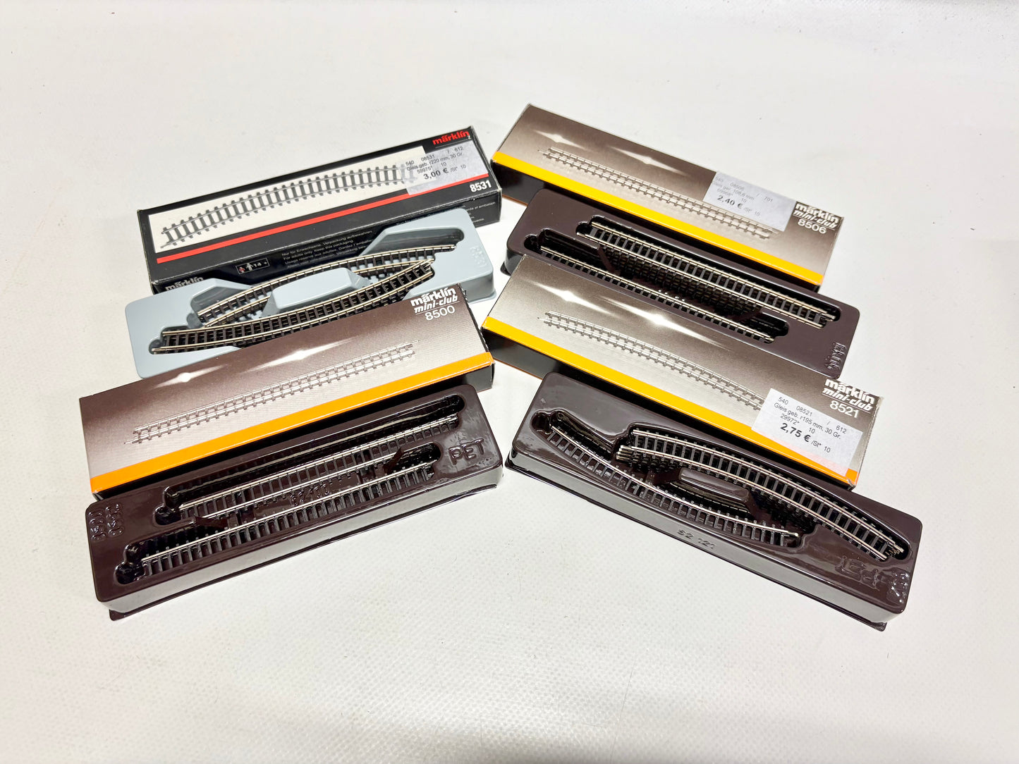 Märklin Mini Club Gleise Konvolut Spur Z