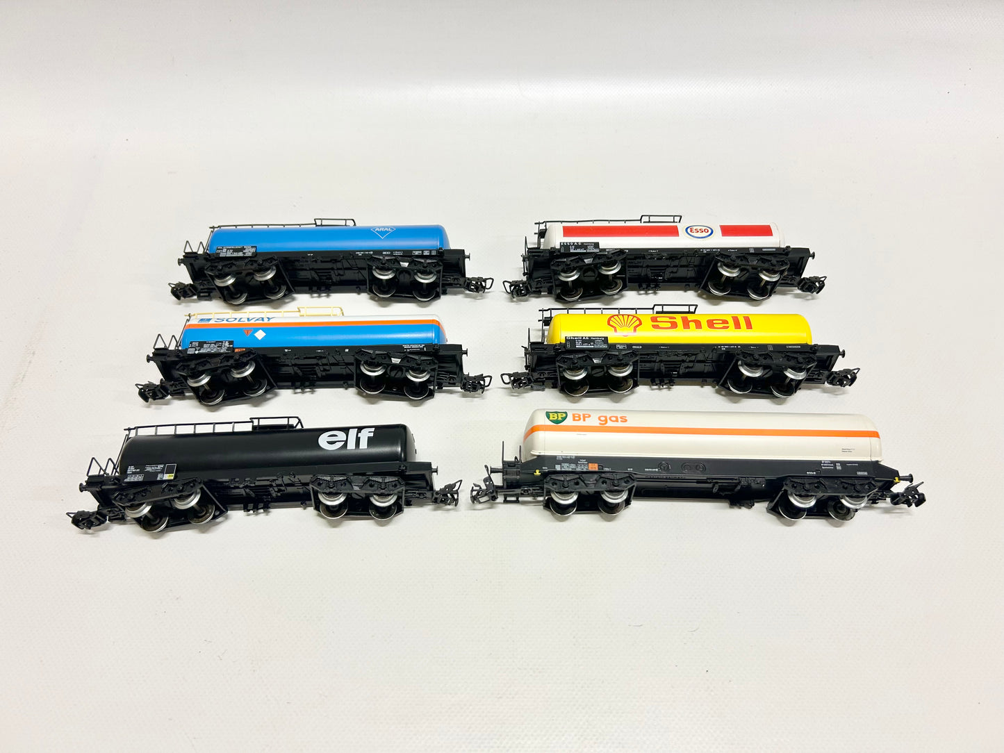 Märklin 6x Kesselwagen Güterwagen Konvolut H0