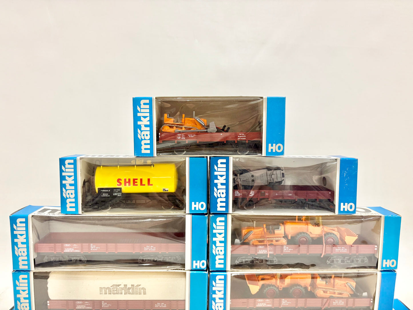 Märklin Wagen-Set 10x Güterwagen Konvolut DB AC H0