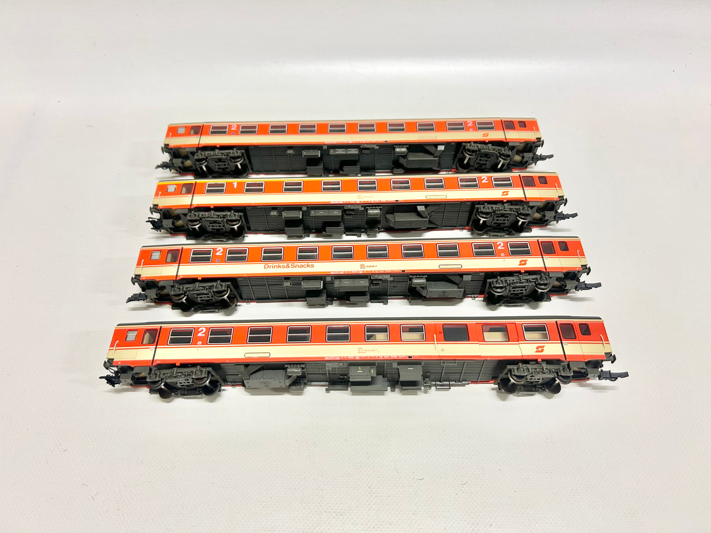 Roco 44486 4x ÖBB Personenwagen Konvolut H0