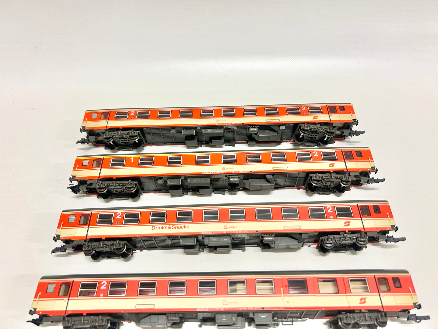 Roco 44486 4x ÖBB Personenwagen Konvolut H0