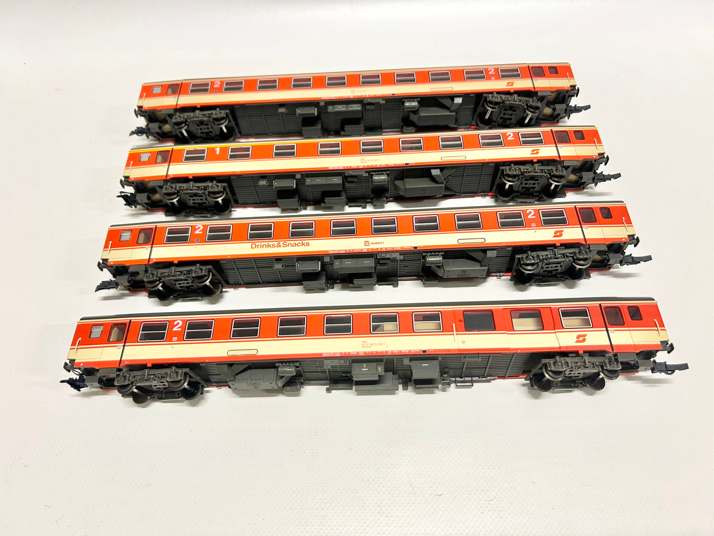 Roco 44486 4x ÖBB Personenwagen Konvolut H0