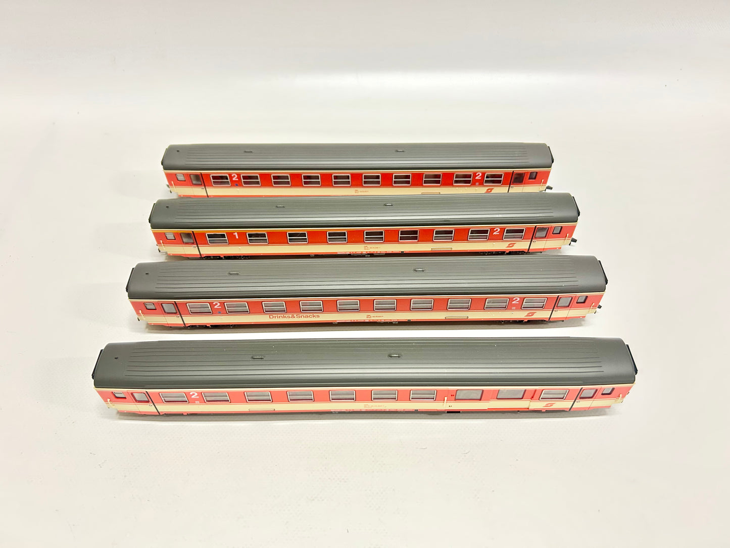 Roco 44486 4x ÖBB Personenwagen Konvolut H0