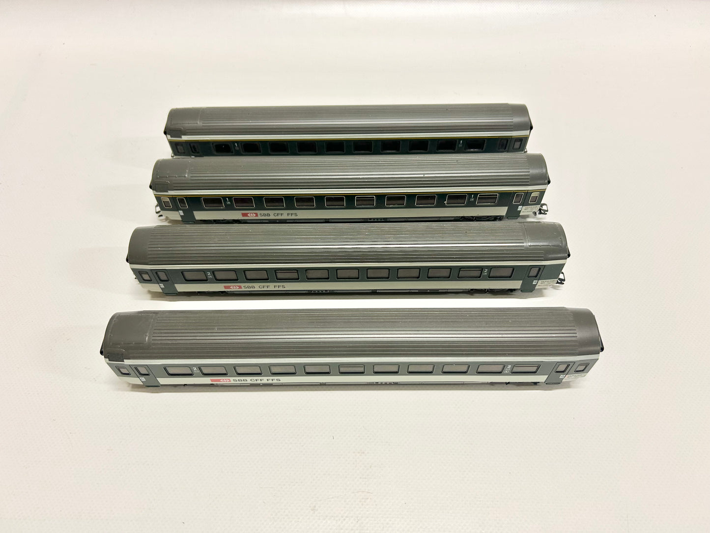 Märklin 4x SBB Personenwagen Konvolut H0