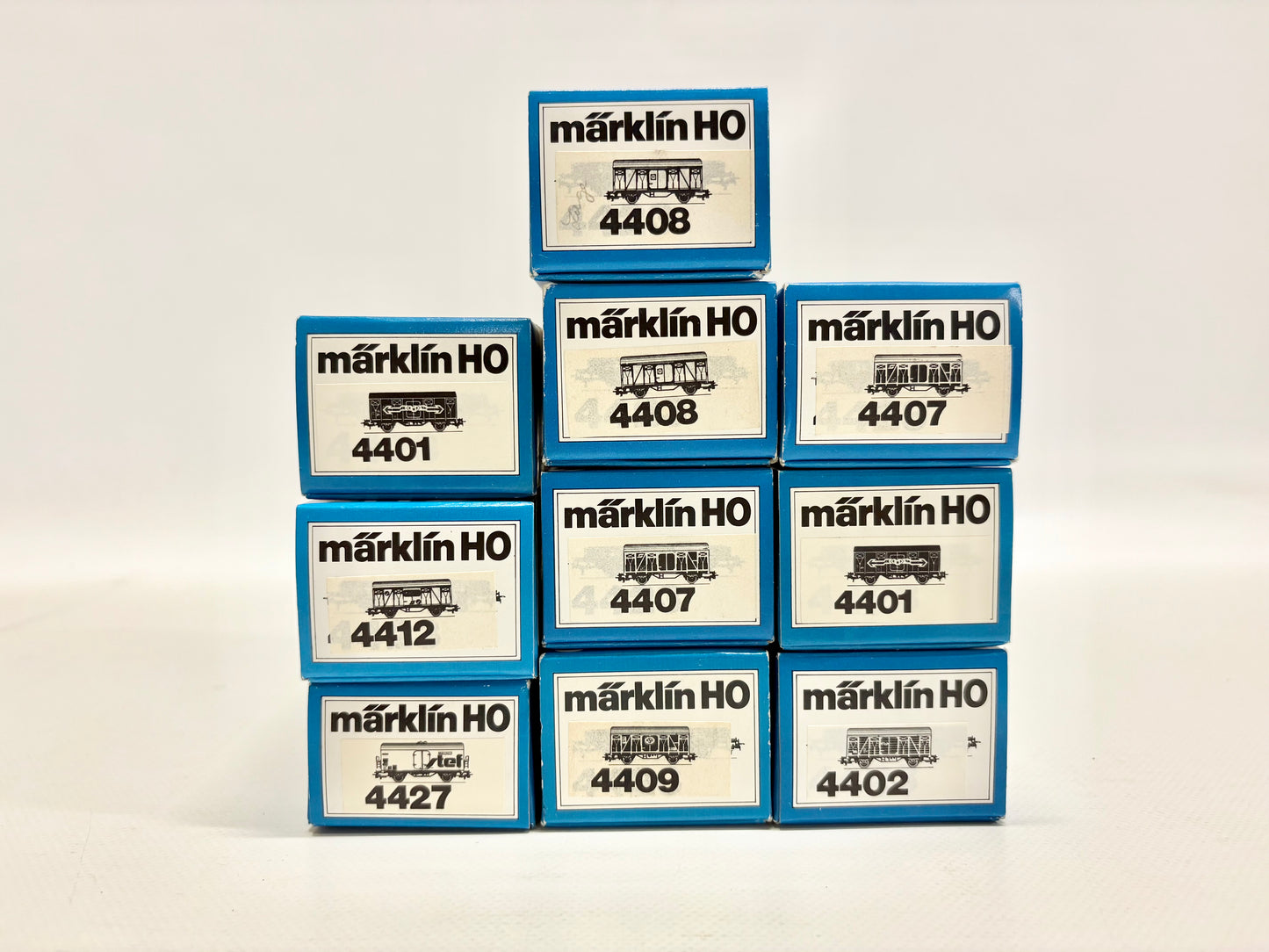 Märklin Wagen-Set 10x Güterwagen Konvolut AC H0