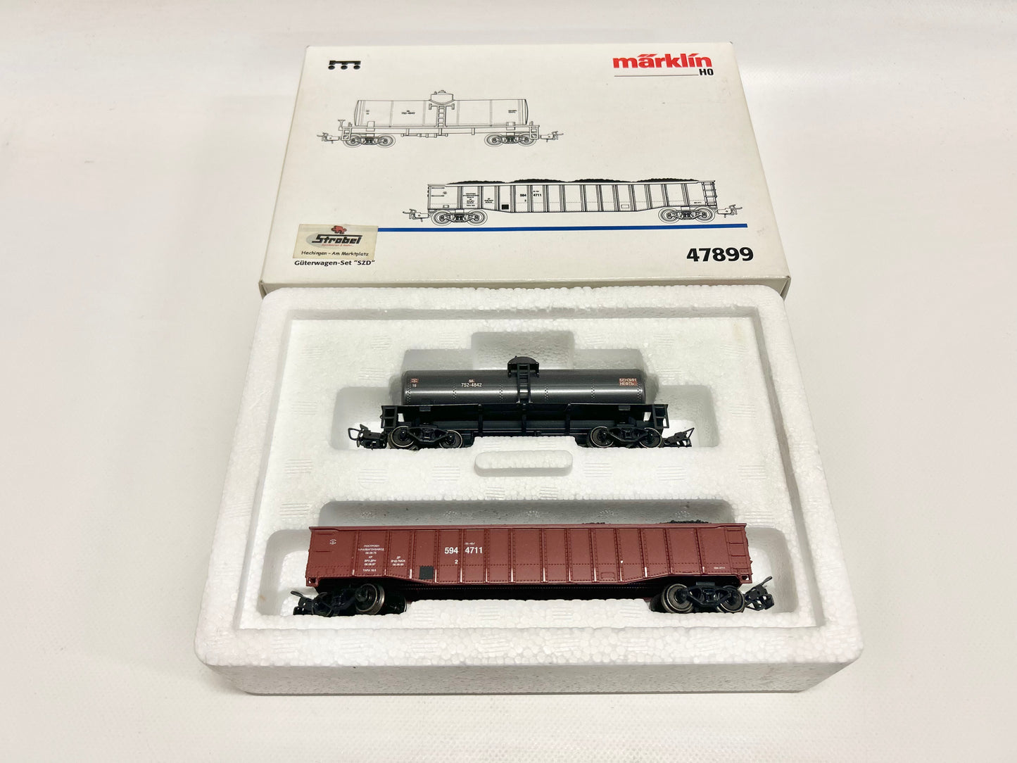 Märklin 47899 Wagen-Set SZD Güterwagen AC H0