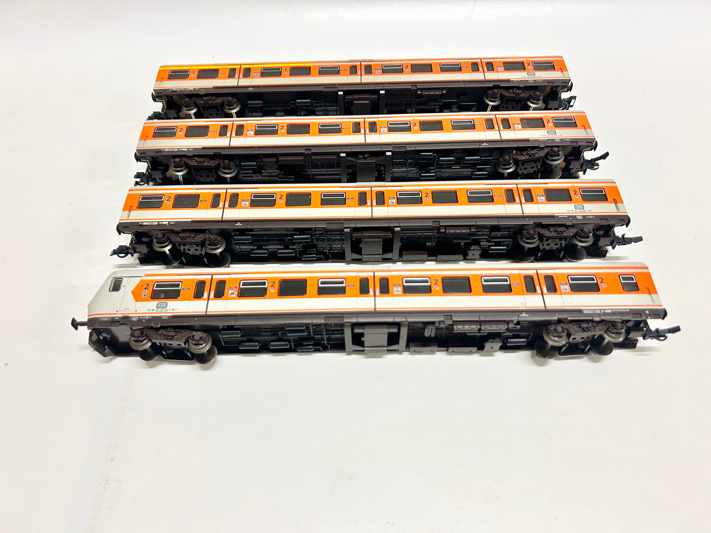 Roco 4x S-Bahn Personenwagen Nahverkehrswagen H0