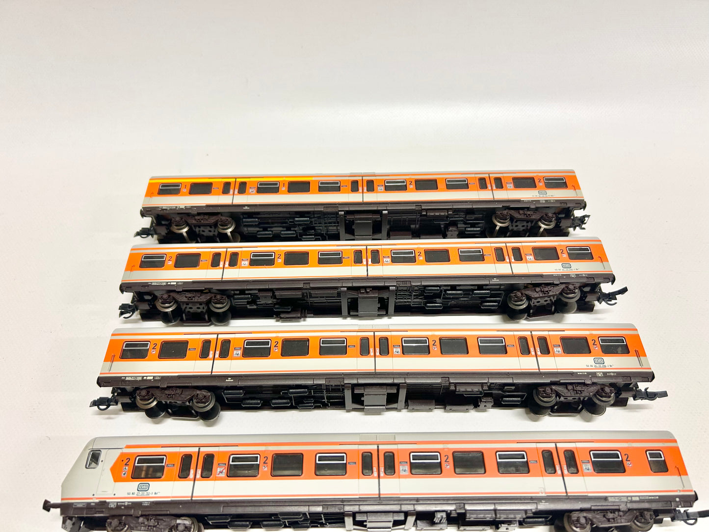 Roco 4x S-Bahn Personenwagen Nahverkehrswagen H0