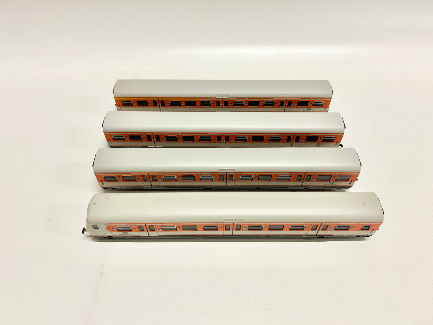 Roco 4x S-Bahn Personenwagen Nahverkehrswagen H0