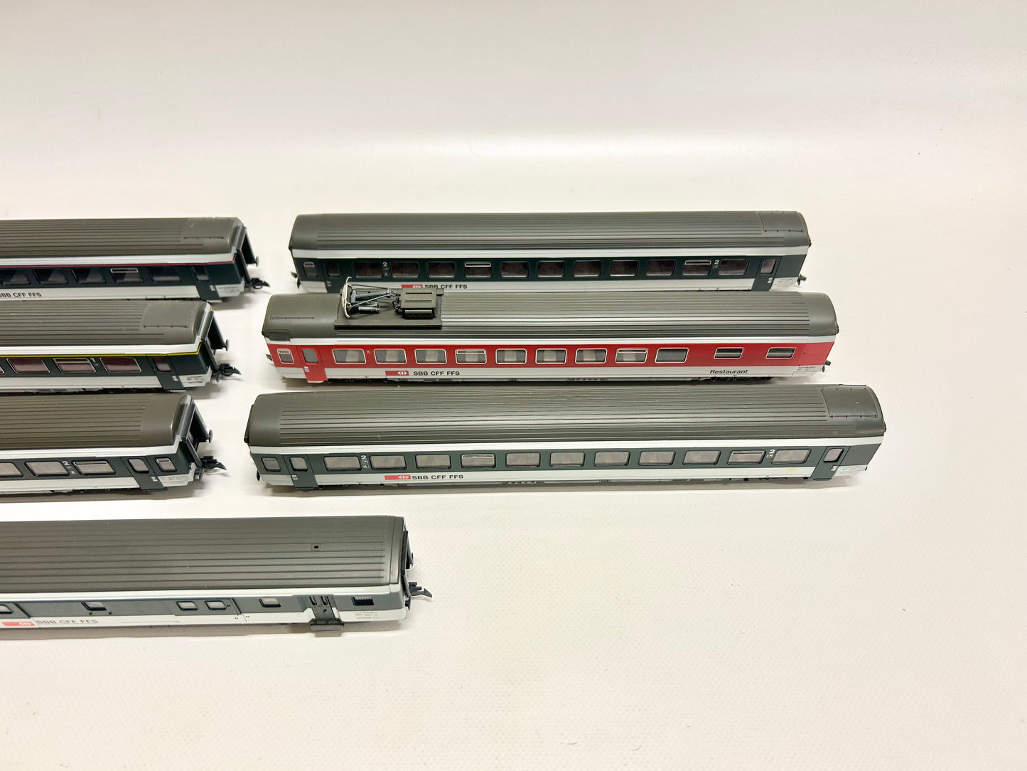 Roco 7x SBB Personenwagen Konvolut H0