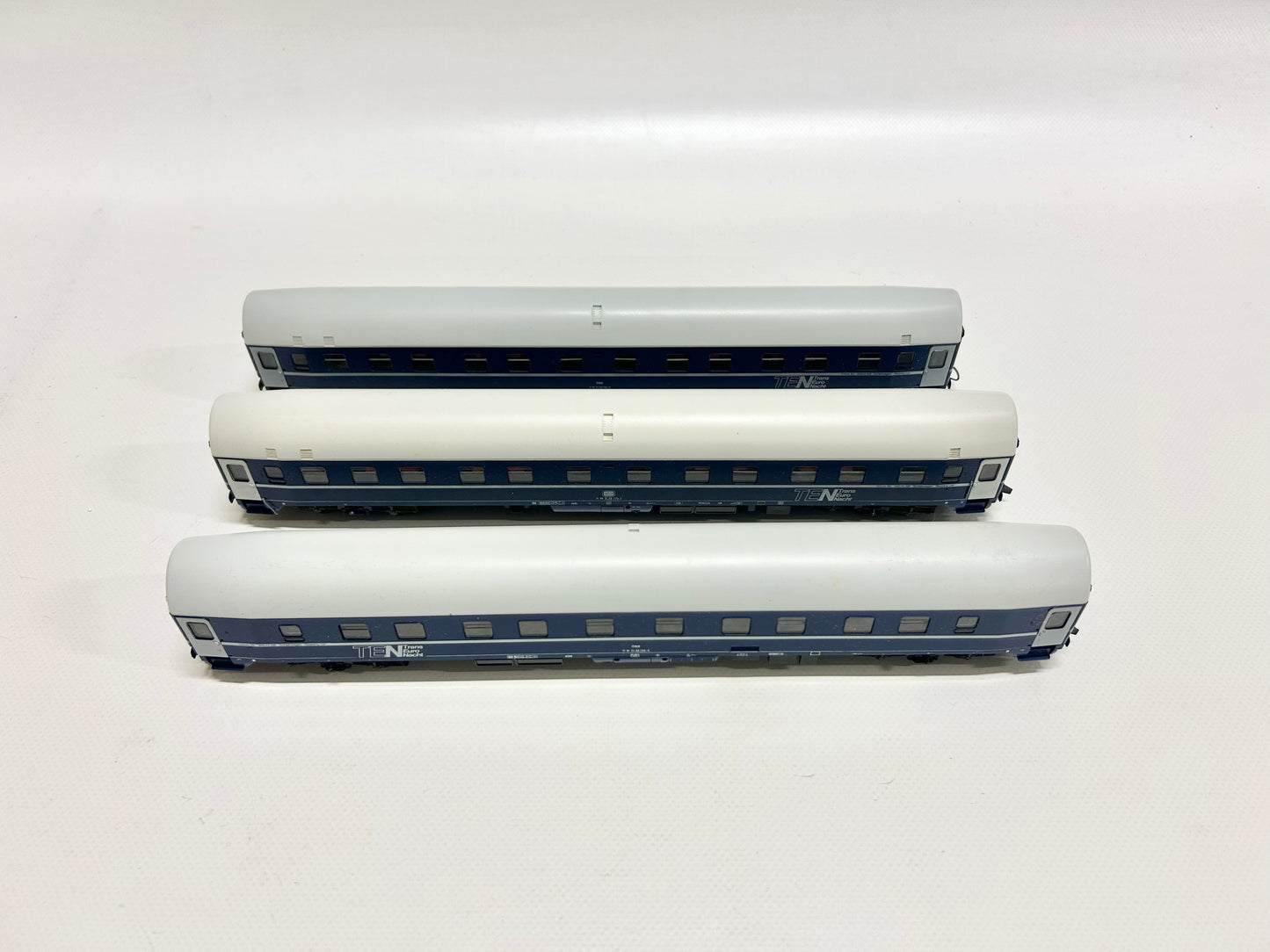 Roco 3x TEN Schlafwagen Personenwagen H0
