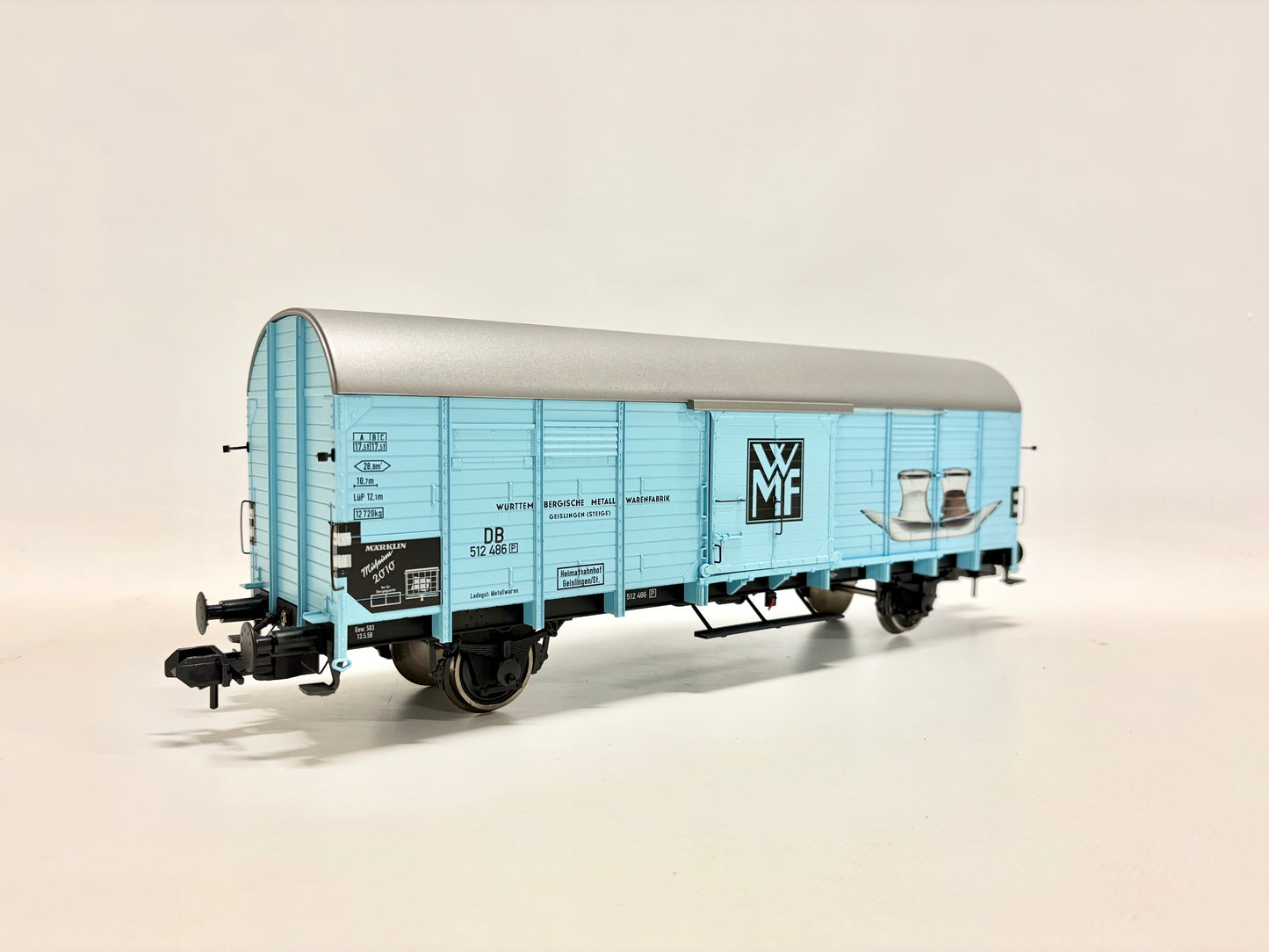 Märklin 58682 Museumswagen 2010 Gedeckter Güterwagen "WMF" Spur 1