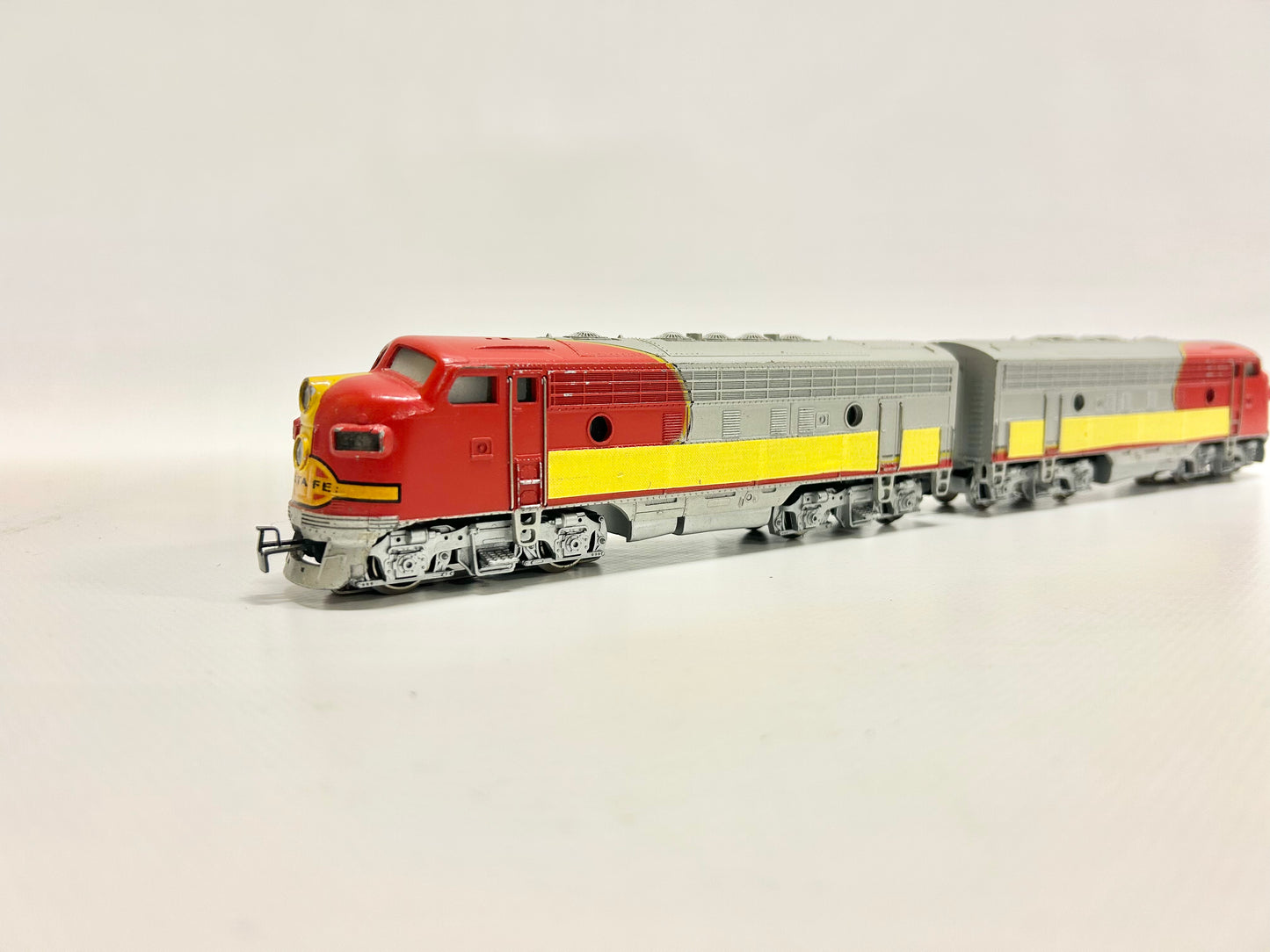 Märklin 3060 + 4060 USA Santa Fe F7 diesel locomotive H0