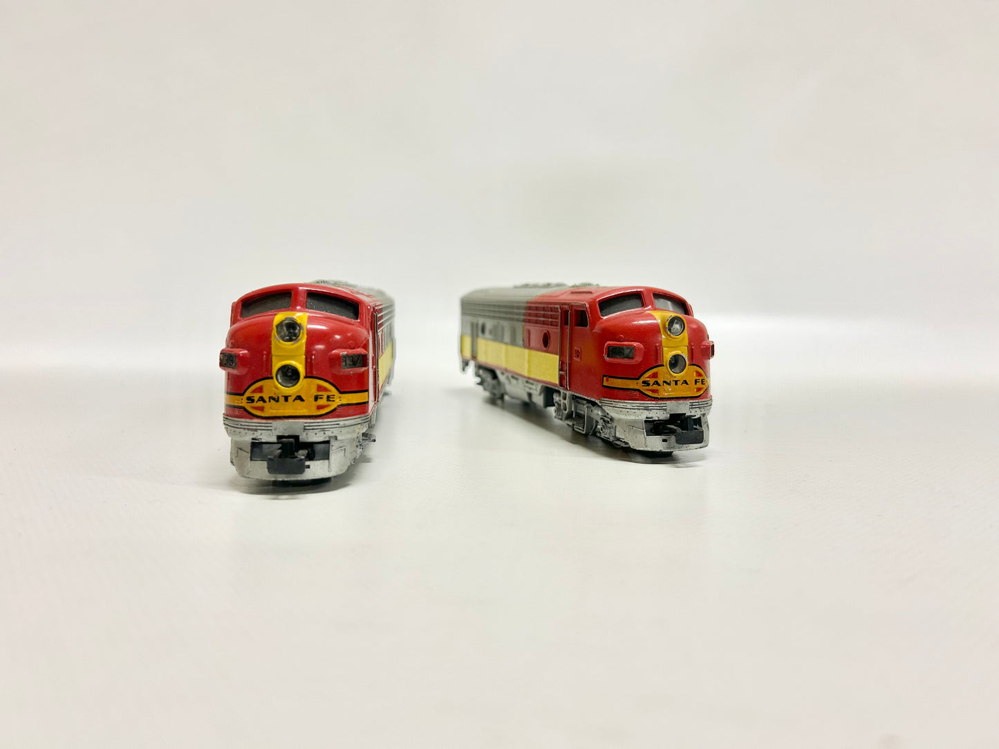 Märklin 3060 + 4060 USA Santa Fe F7 diesel locomotive H0