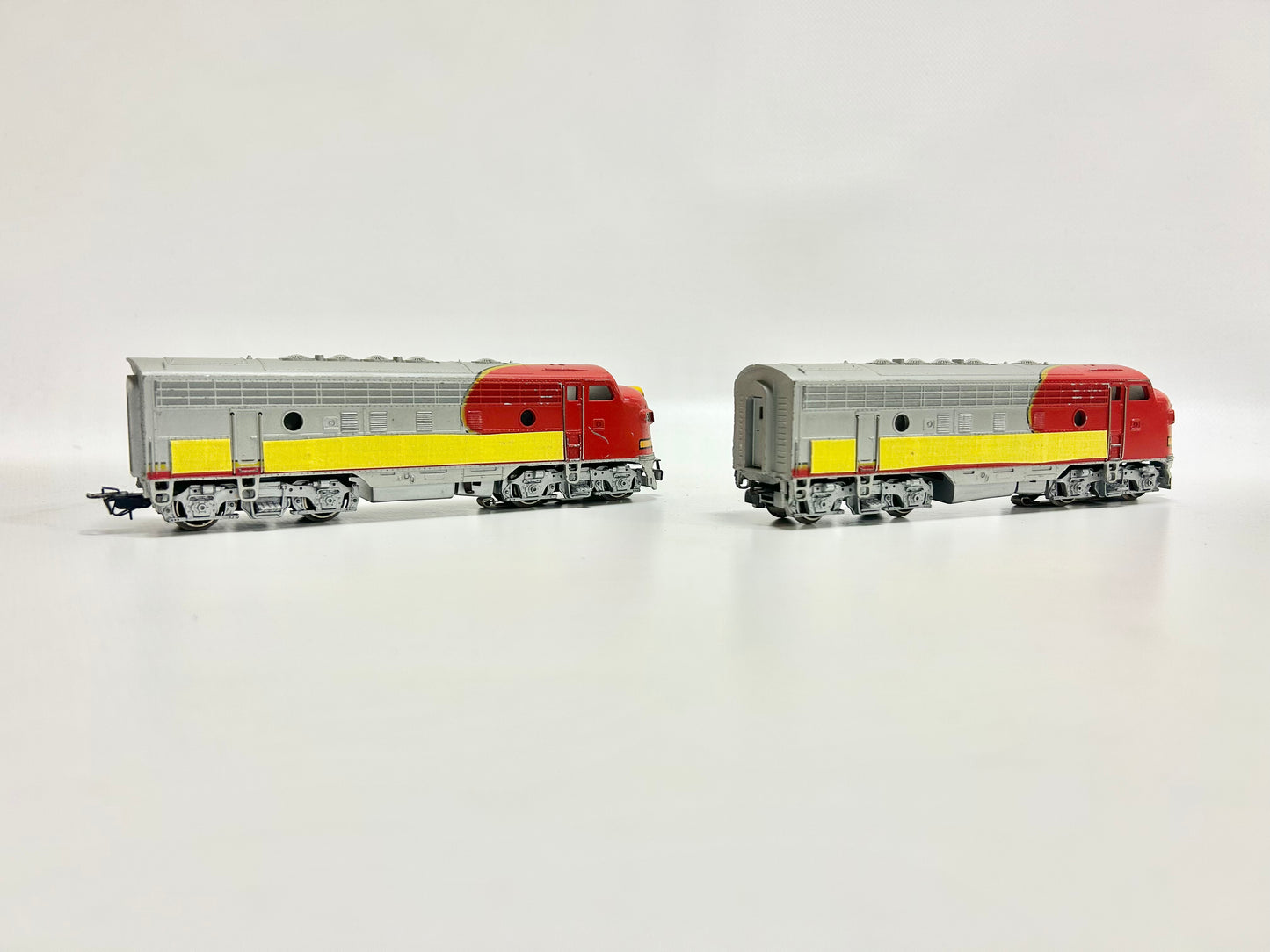 Märklin 3060 + 4060 USA Santa Fe F7 diesel locomotive H0
