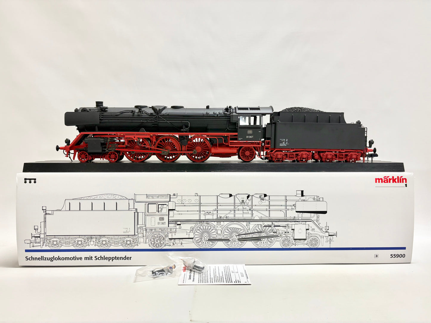 Märklin 55900 Digital + Sound Dampflok Br 01 067 DB Spur 1