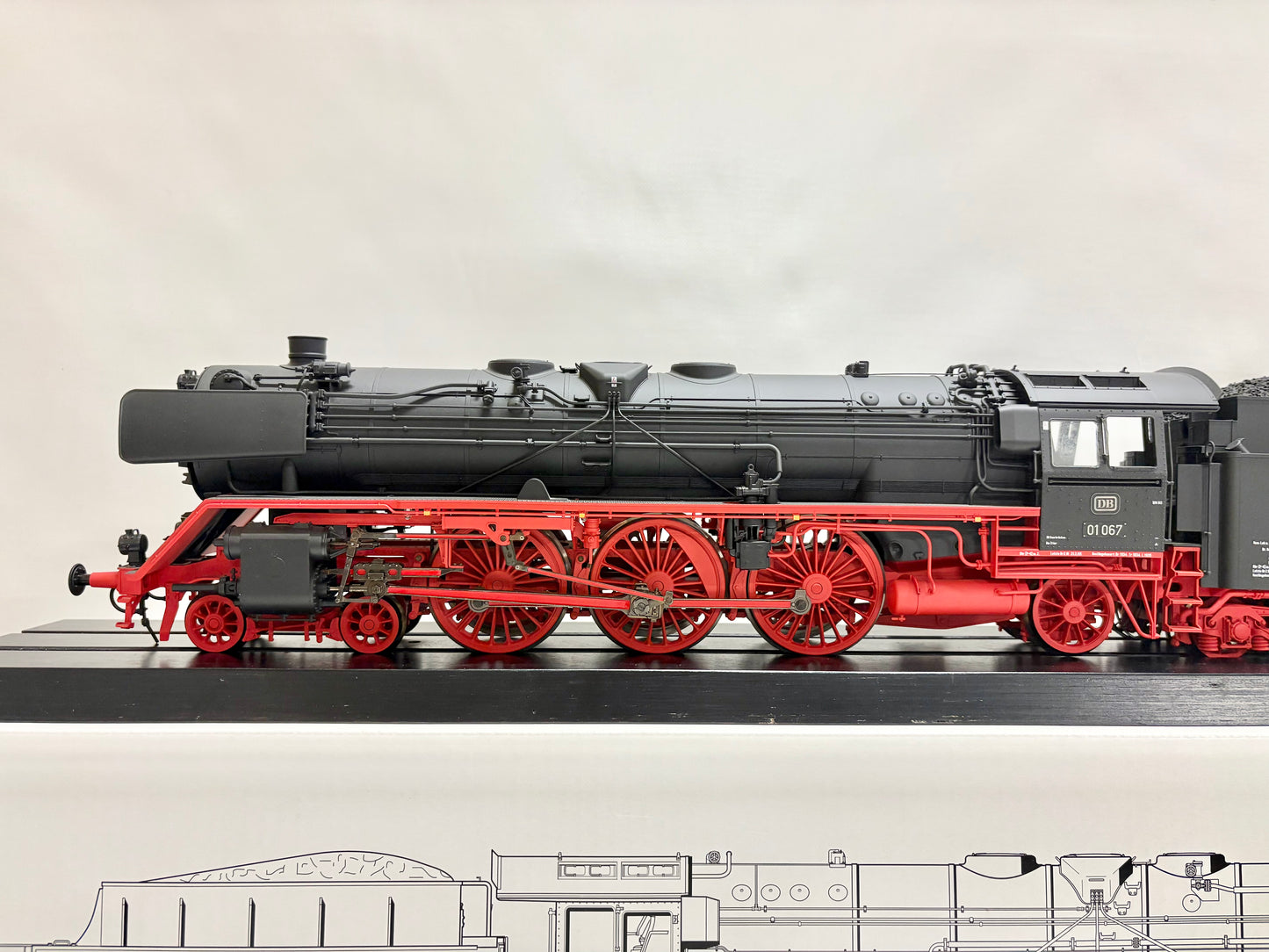 Märklin 55900 Digital + Sound Dampflok Br 01 067 DB Spur 1