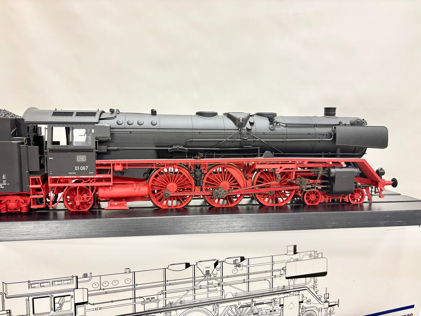 Märklin 55900 Digital + Sound Dampflok Br 01 067 DB Spur 1