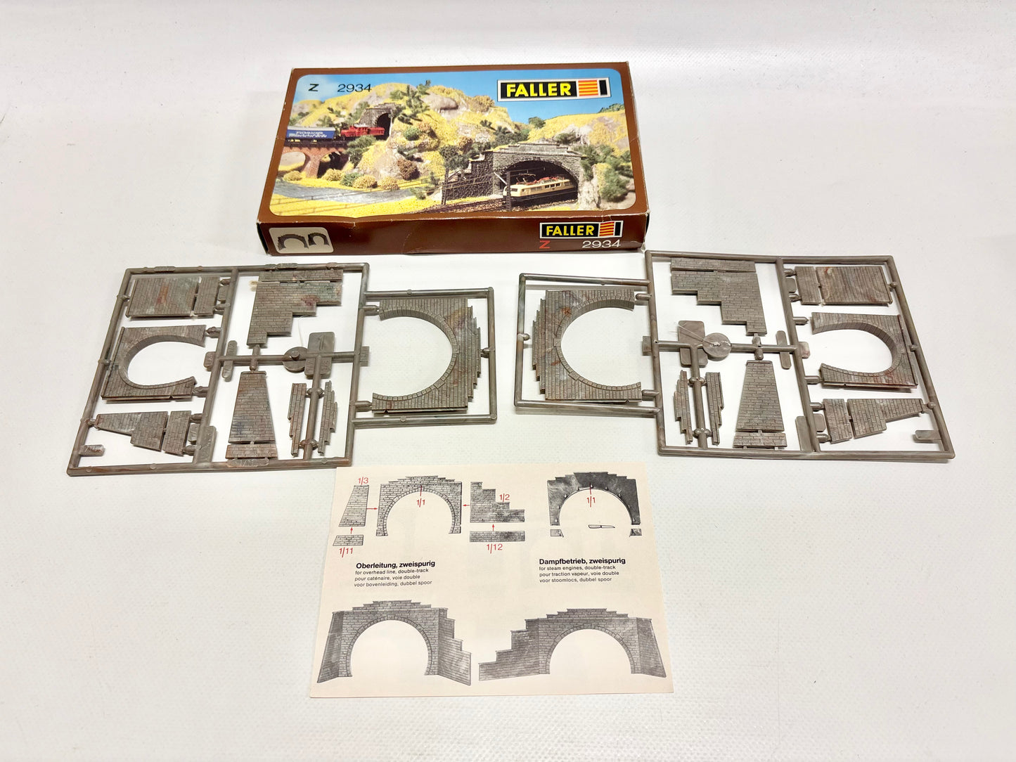 Faller 2934 Bausatz Tunnelportale Spur Z