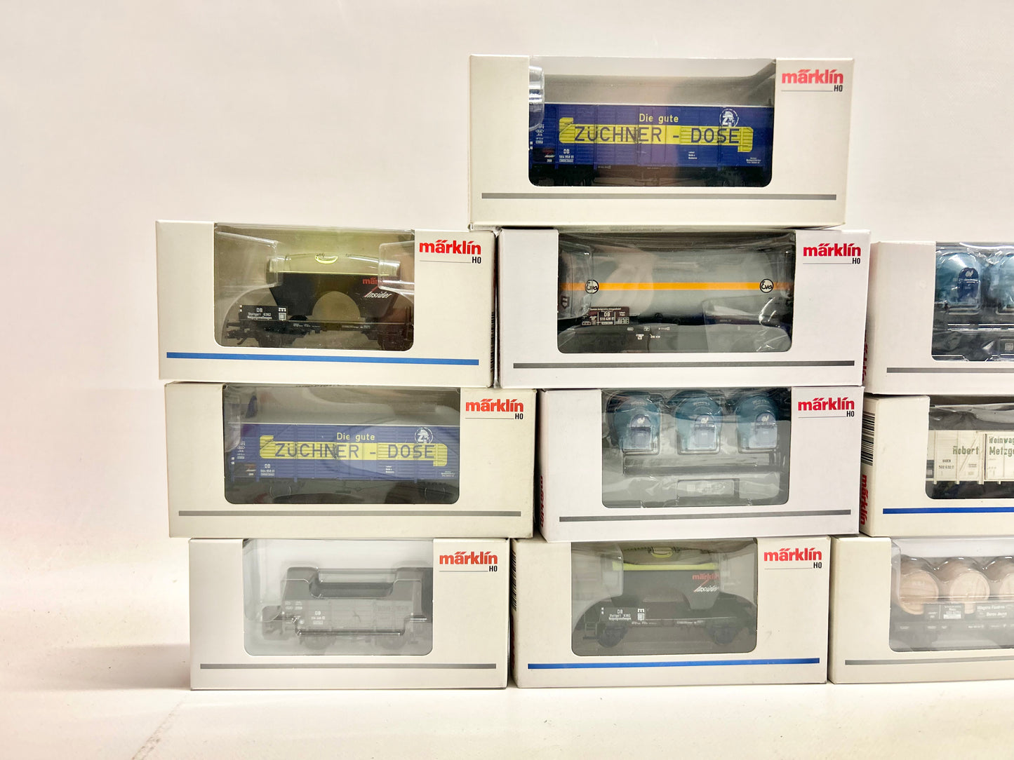 Märklin 10x Insider-Wagen Güterwagen-Konvolut AC H0