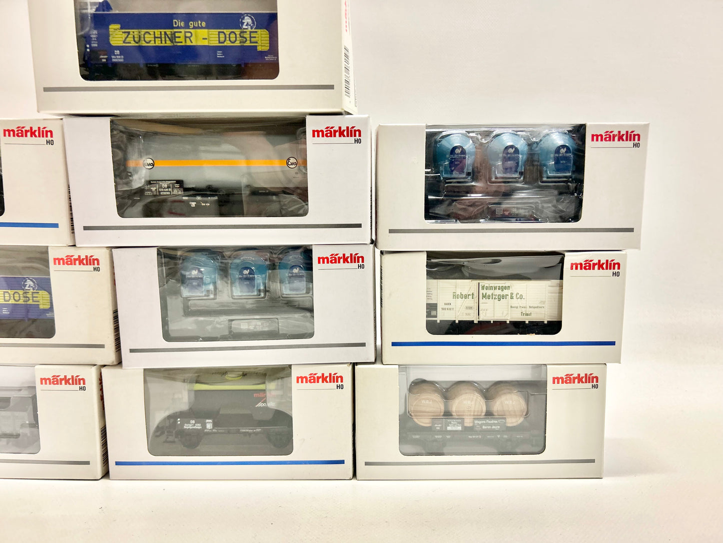 Märklin 10x Insider-Wagen Güterwagen-Konvolut AC H0