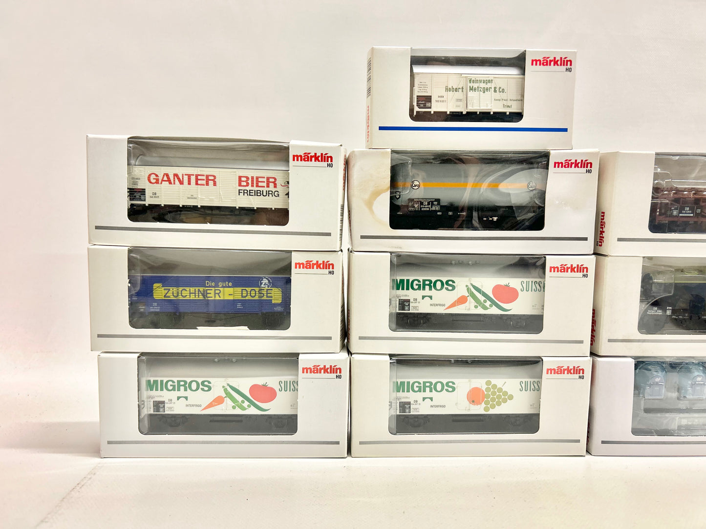 Märklin 10x Insider-Wagen Güterwagen-Konvolut AC H0