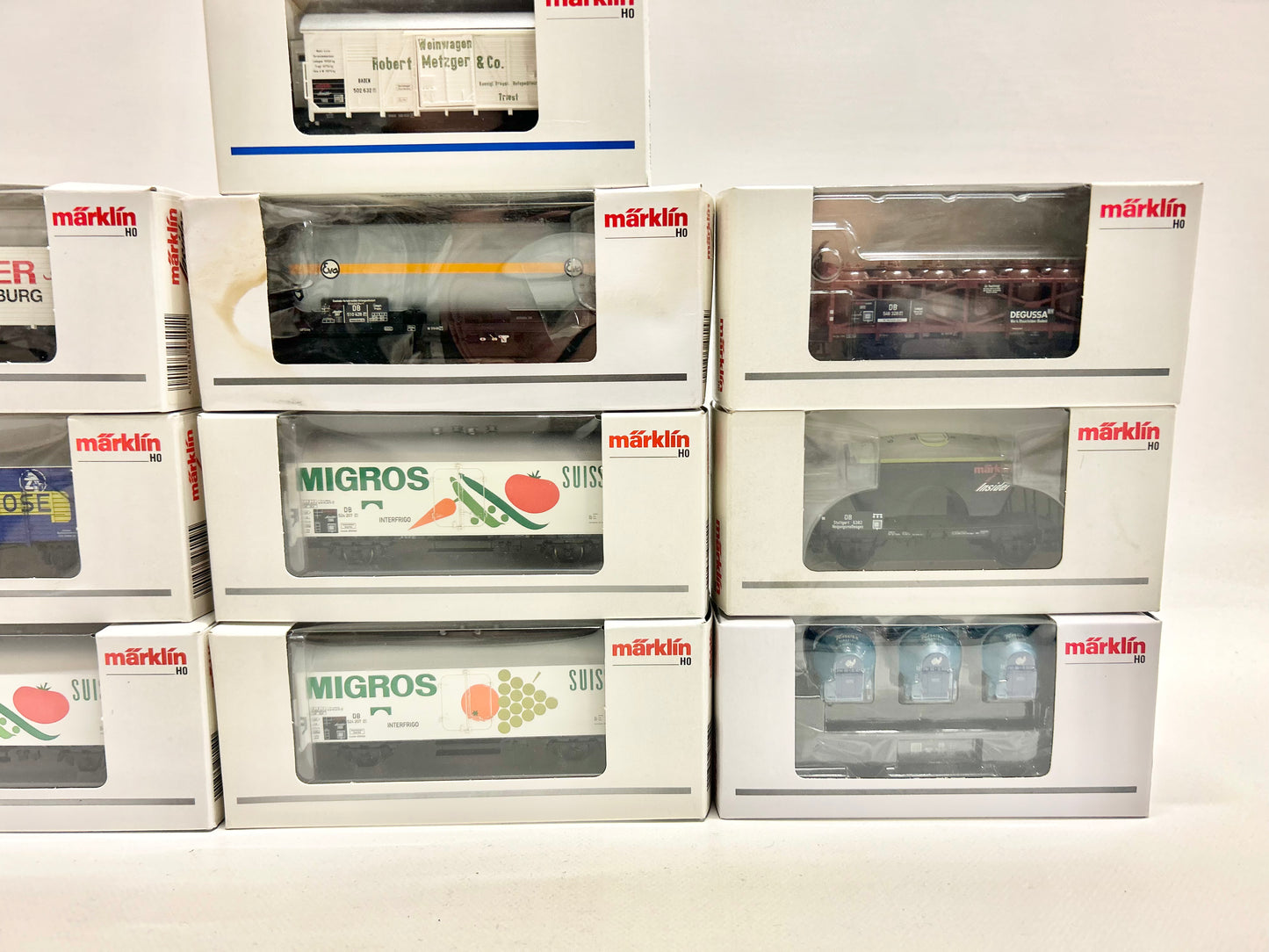 Märklin 10x Insider-Wagen Güterwagen-Konvolut AC H0