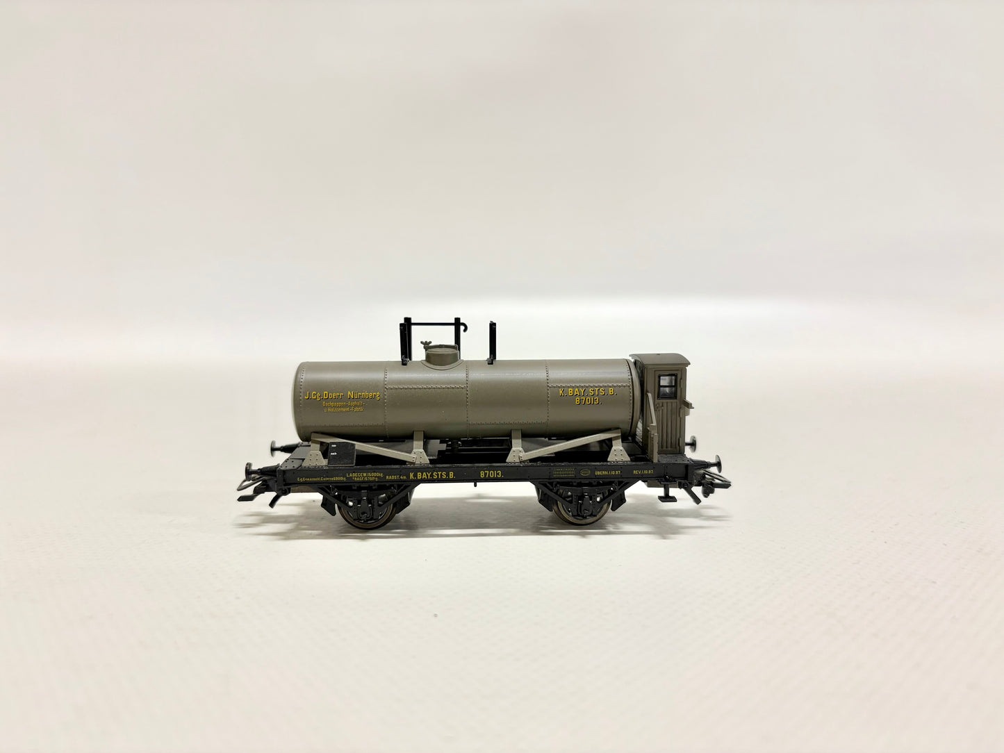 Trix 24308 Kesselwagen Güterwagen K.Bay.Sts.B DC H0