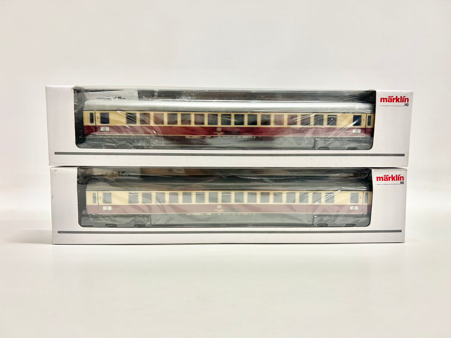 Märklin 2x 43865 Personenwagen TEE Großraumwagen DB AC H0