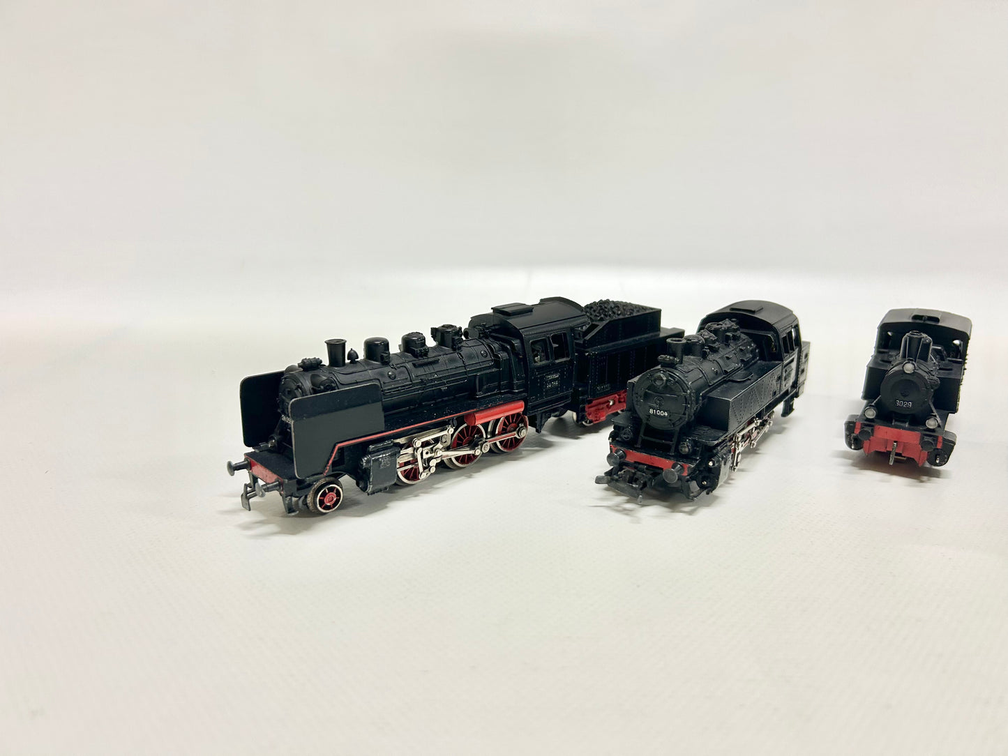 Märklin 3003 3032 3029 3000 5x Dampflokomotiven Konvolut H0