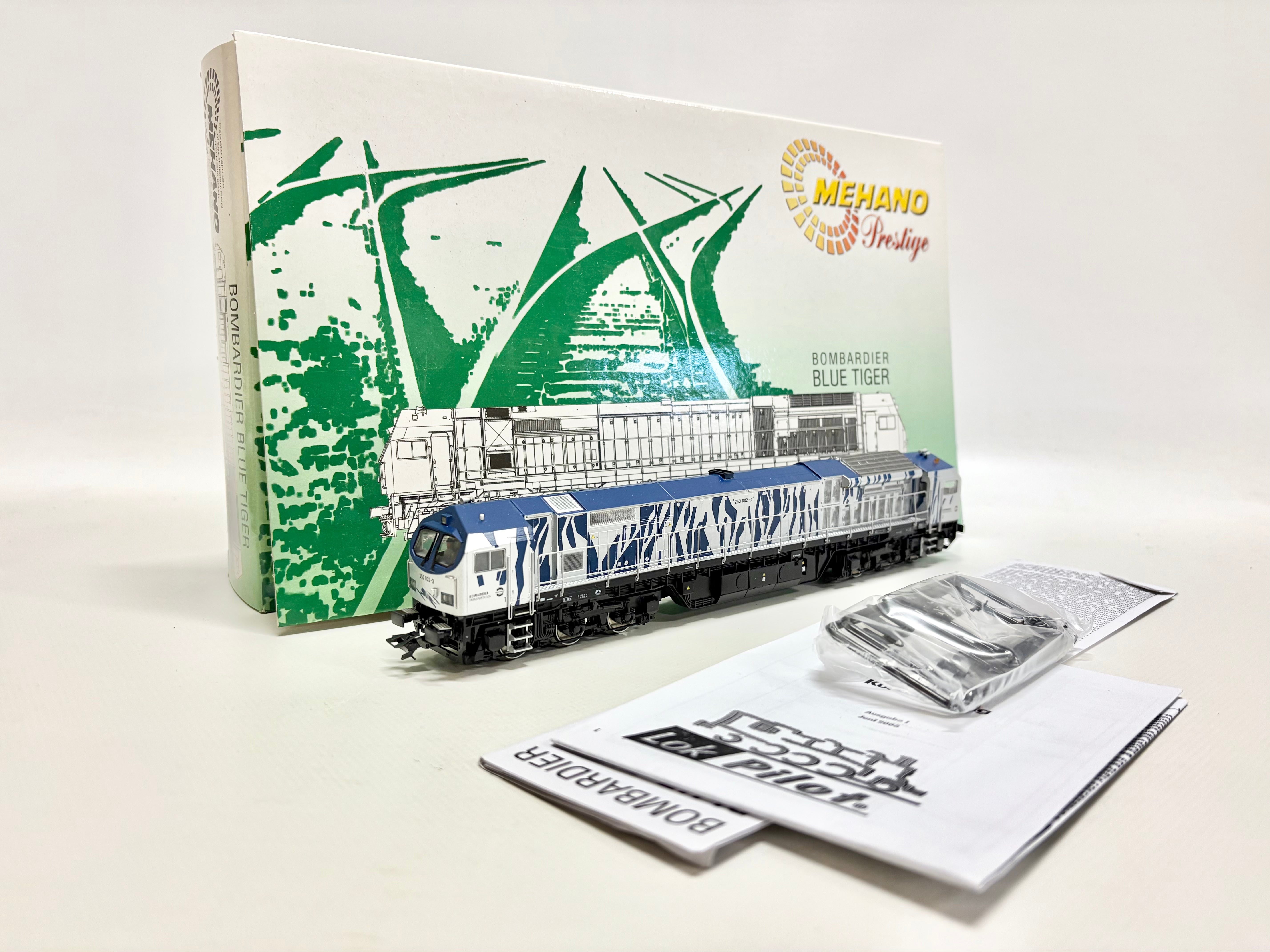Locomotive Mehano Bombardier BT2 OHE-DC – Modèle T280 – Échelle HO