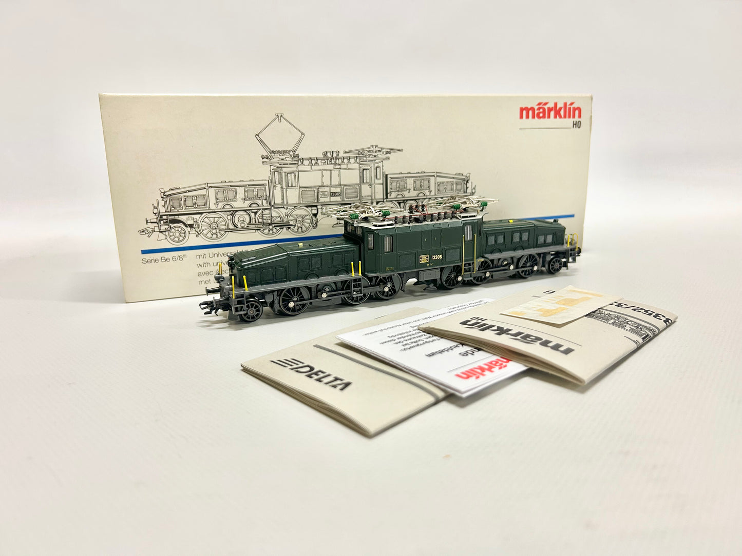 Märklin 3356 Digital SBB Krokodil E-Lok H0
