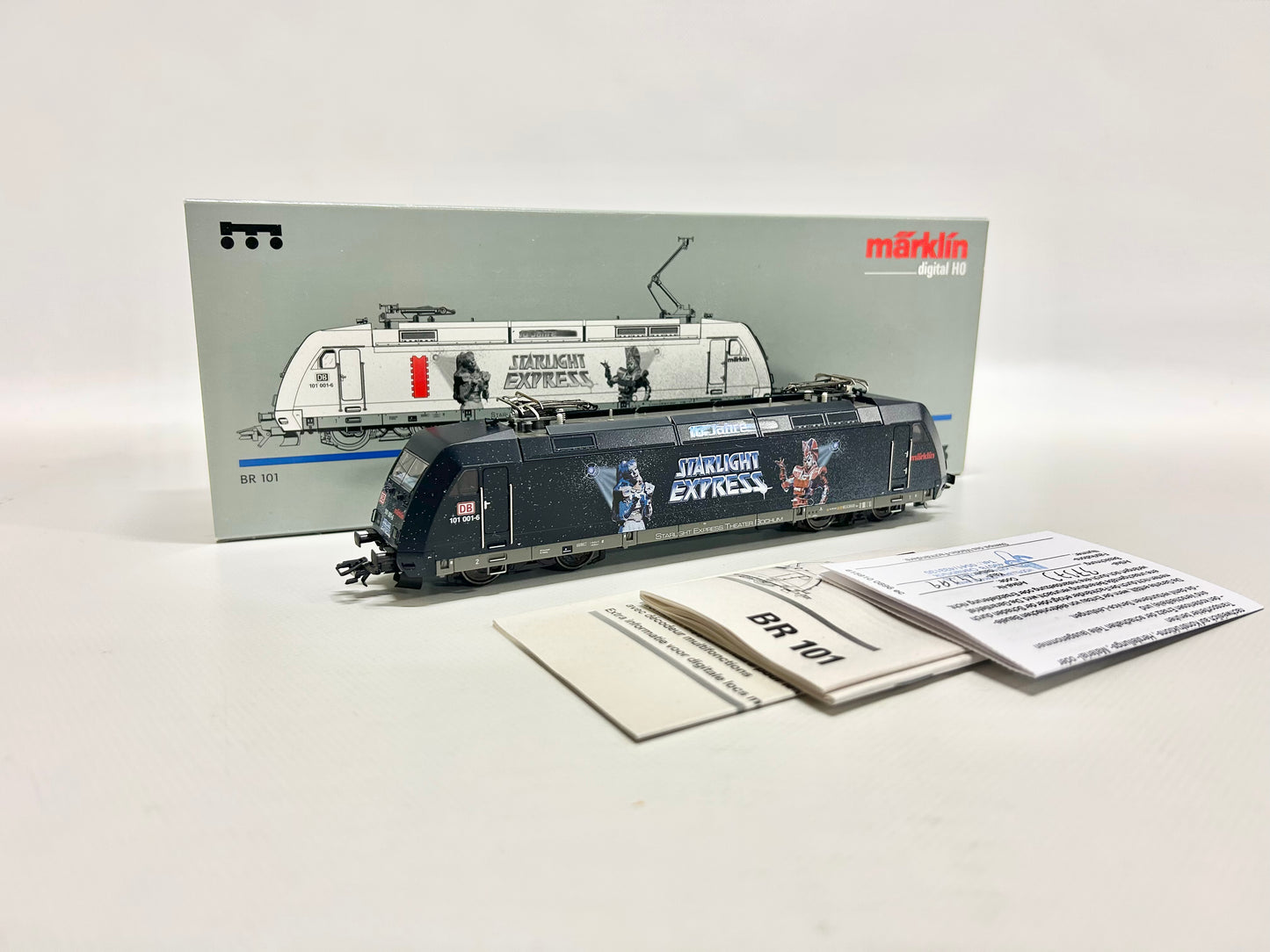 Märklin 37373 Digital Br 101 "Starlight Express" E-Lok H0