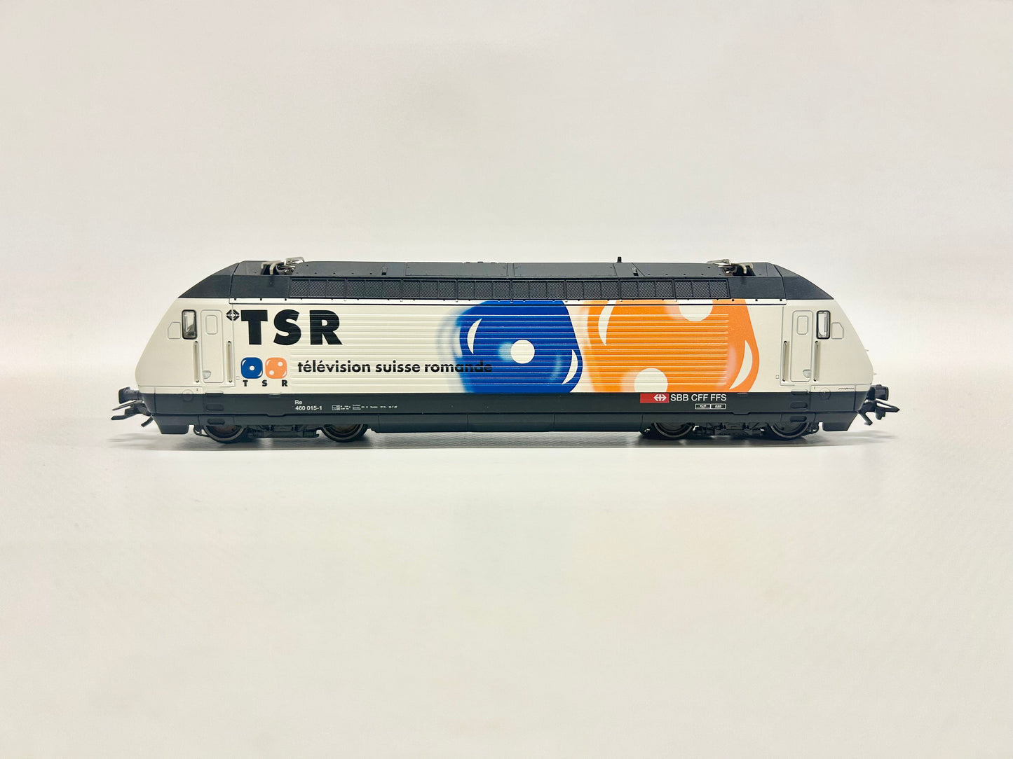 Märklin 34631 Digital E-Lok Doppelpackung Re 460 "Schweizer Fernsehn" SBB AC H0