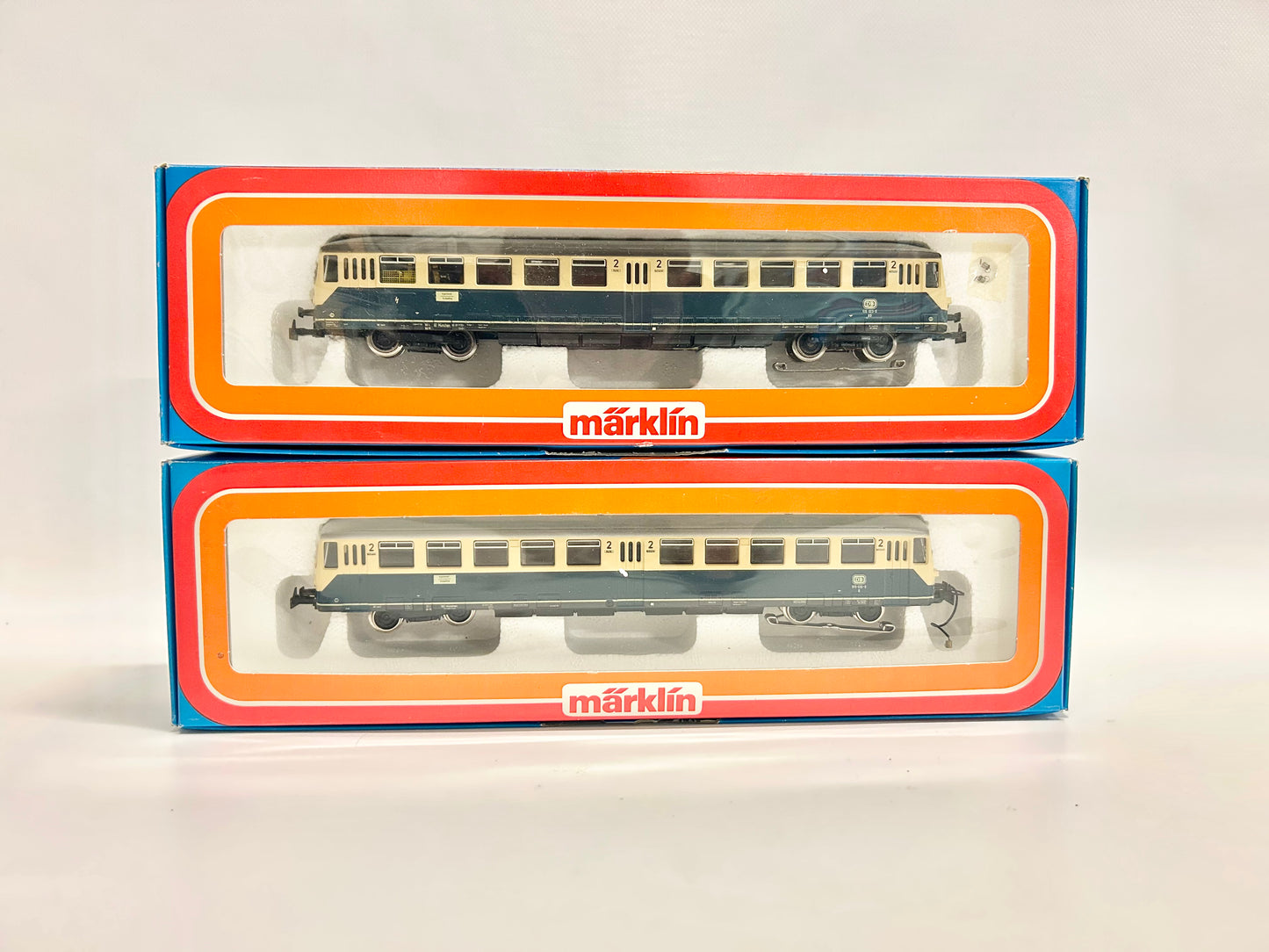 Märklin 3028 + 4028 Diesel-Triebwagen H0