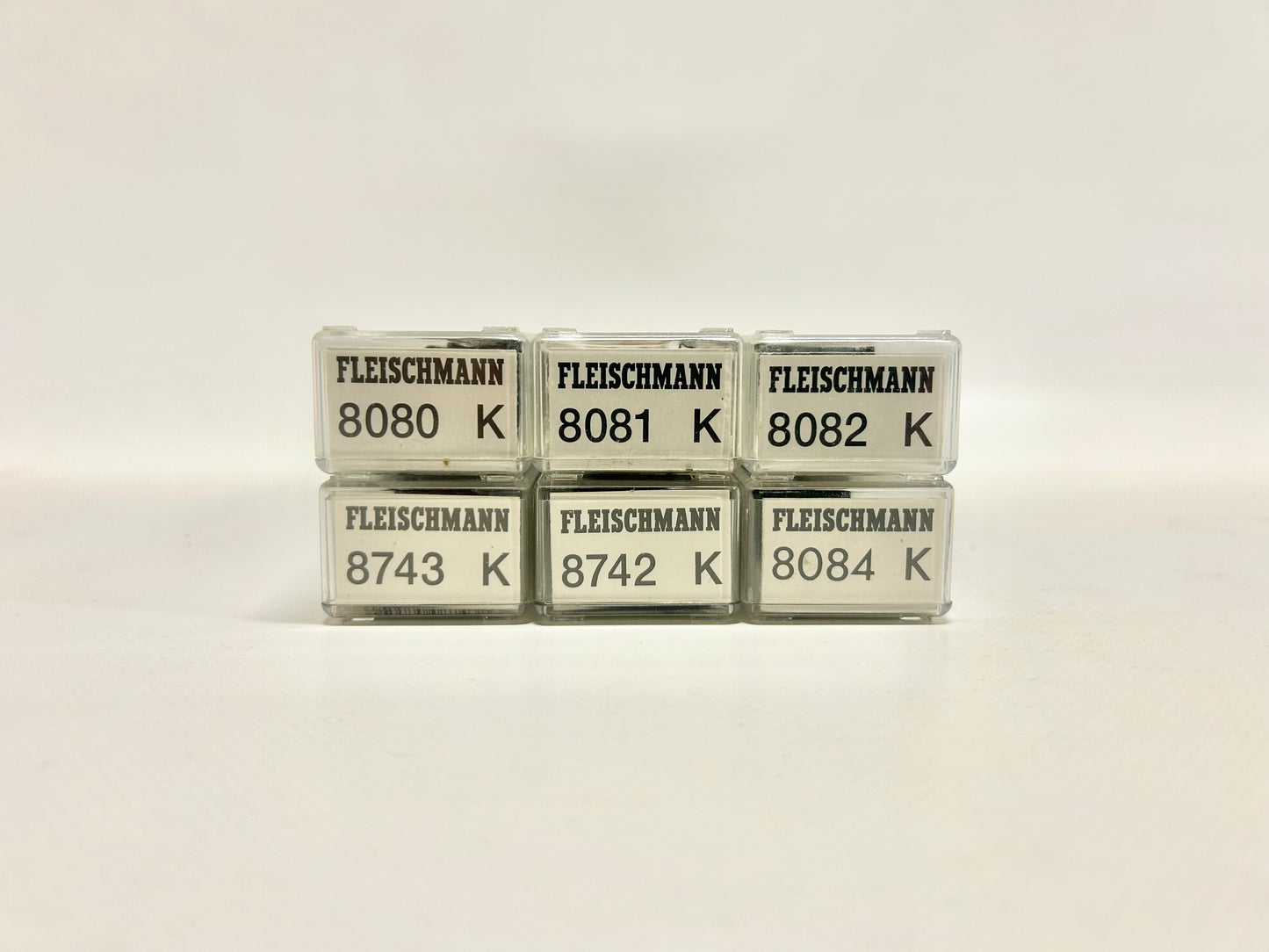 Fleischmann 8080K 8081K 8082K 8743K 8742K 8084K 6x Personenwagen Reisezugwagen Spur N