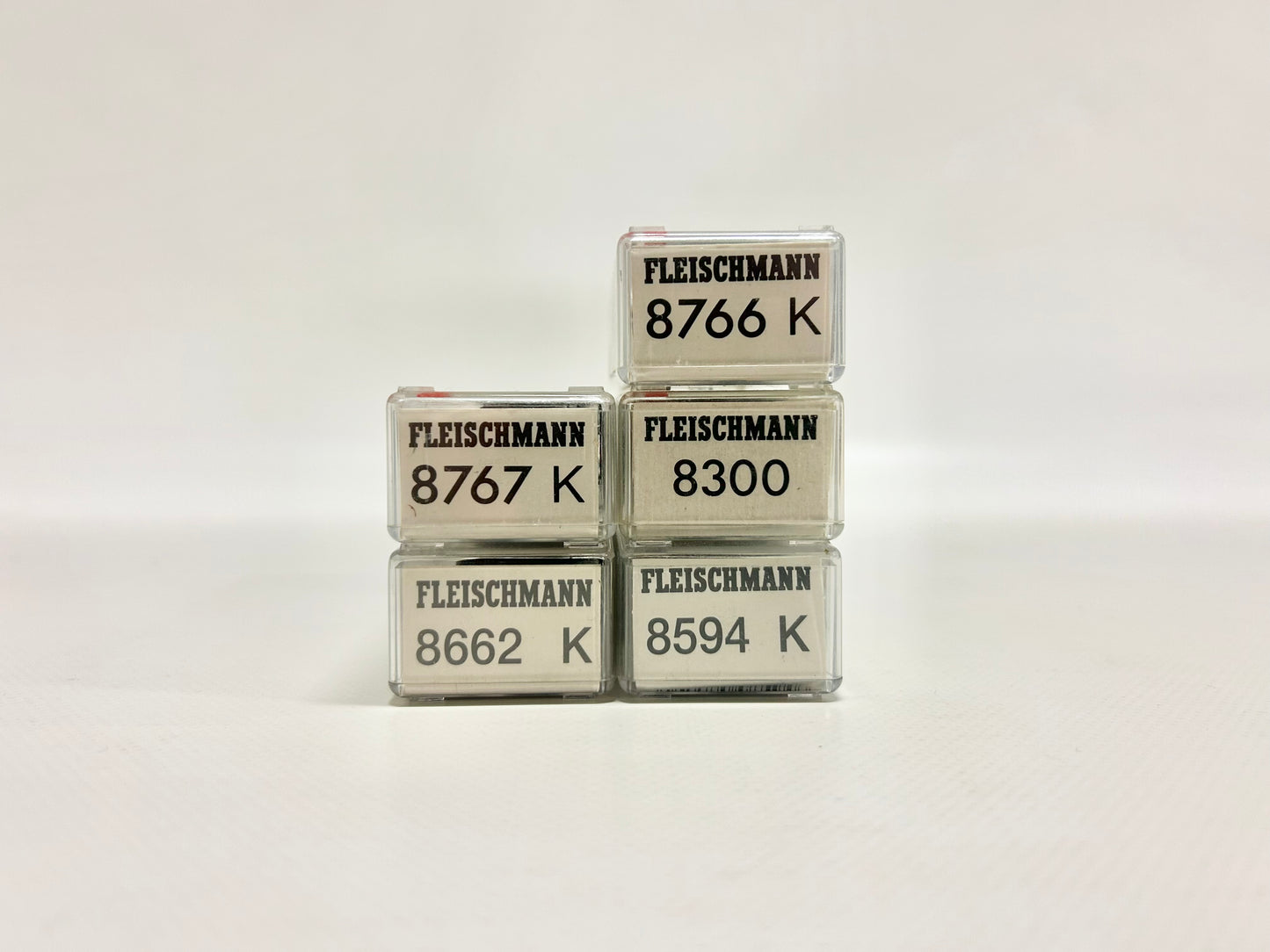 Fleischmann 8767K 8662K 8766K 8300 8594K 5x Personenwagen Spur N