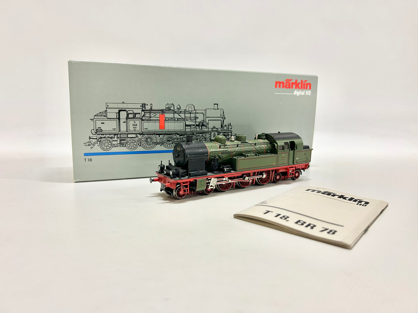 Märklin 37071 Digital Dampflok T18 K.W.St.E. AC H0
