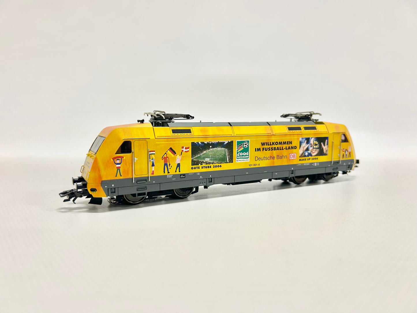 Märklin 39370 Digital Fußball WM 2006 Br 101 E-Lok H0