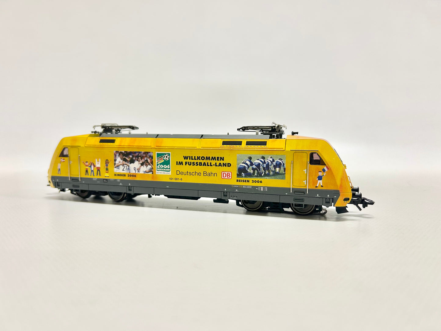 Märklin 39370 Digital Fußball WM 2006 Br 101 E-Lok H0
