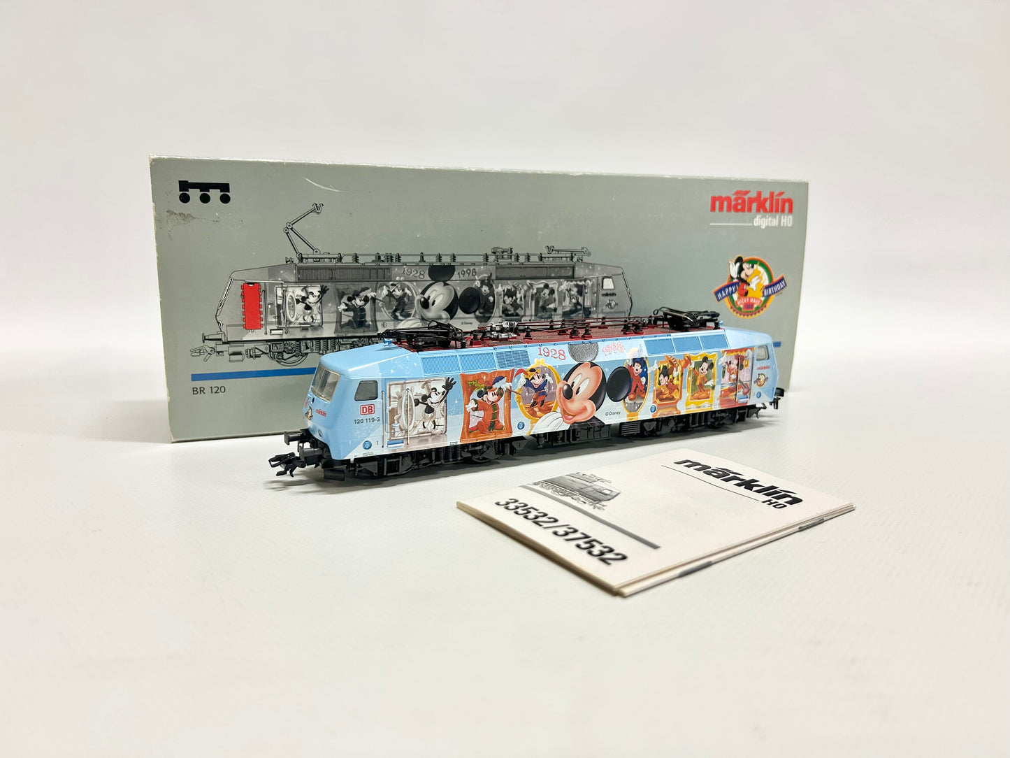Märklin 37535 Digital Br 120 Mickey Mouse E-Lok H0