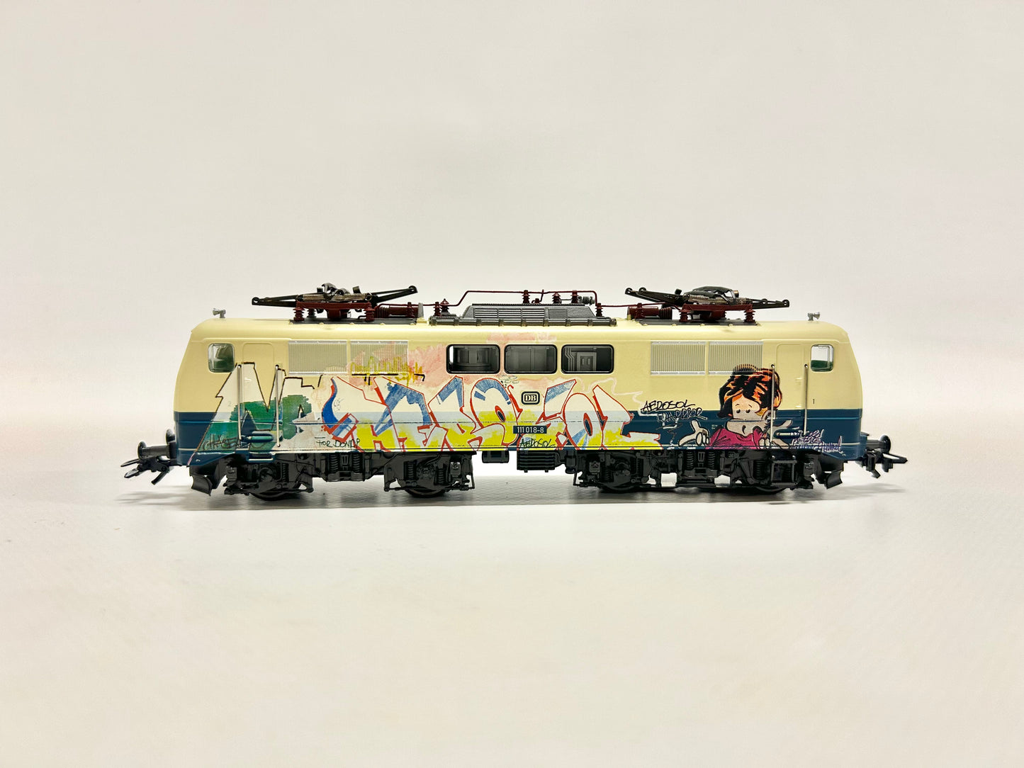 Märklin 83342 Digital E-Lok Br 111 018-8 Grafitti SoMo DB AC H0