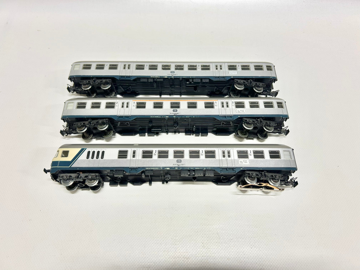 Märklin 3x Silberlinge Personenwagen Konvolut inkl. Steuerwagen H0