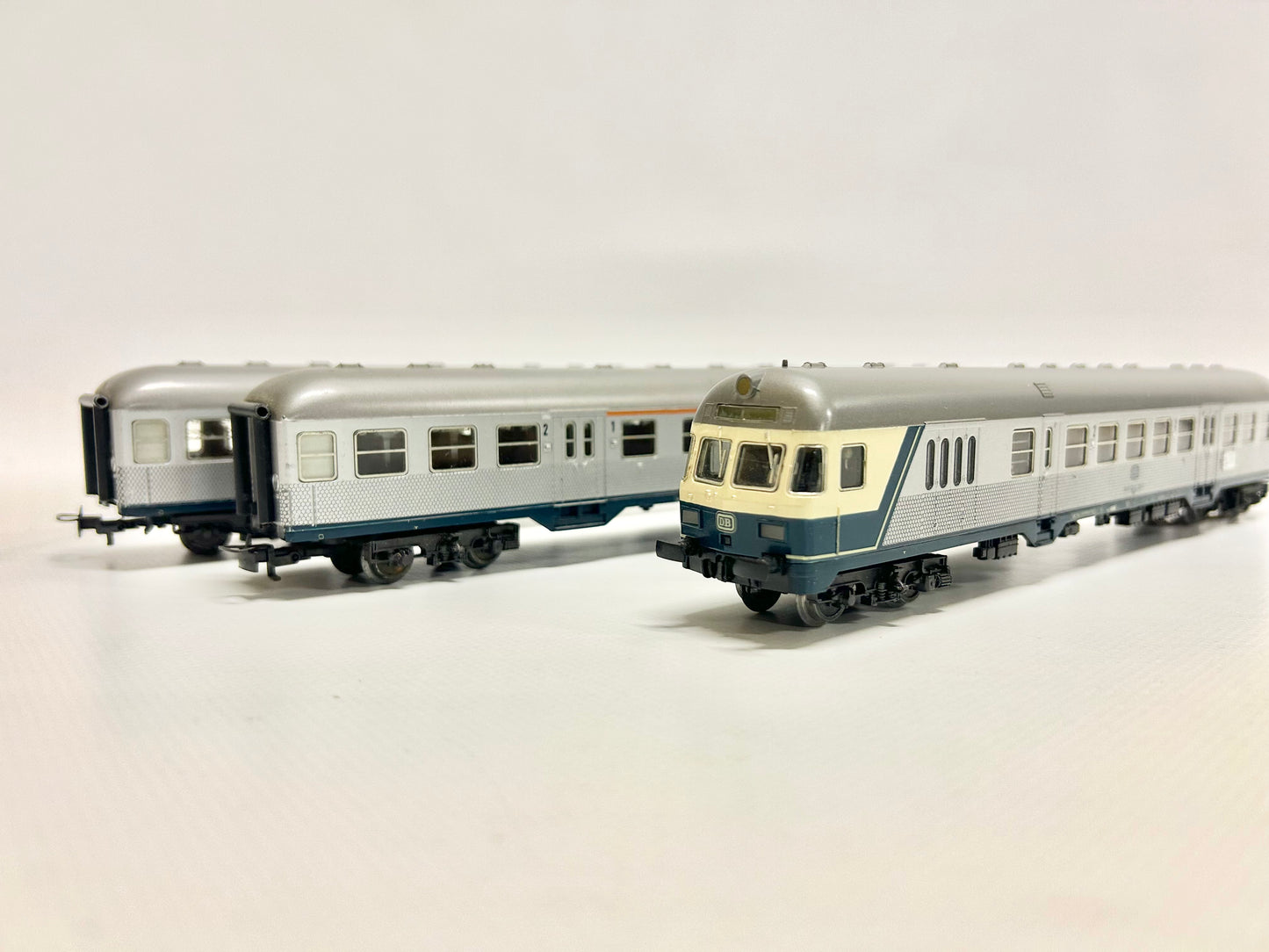 Märklin 3x Silberlinge Personenwagen Konvolut inkl. Steuerwagen H0