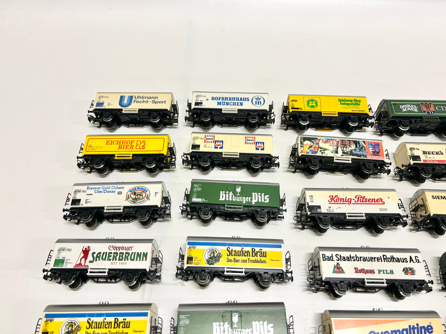 Märklin 28x Werbewagen/ Kühlwagen Güterwagen Konvolut H0