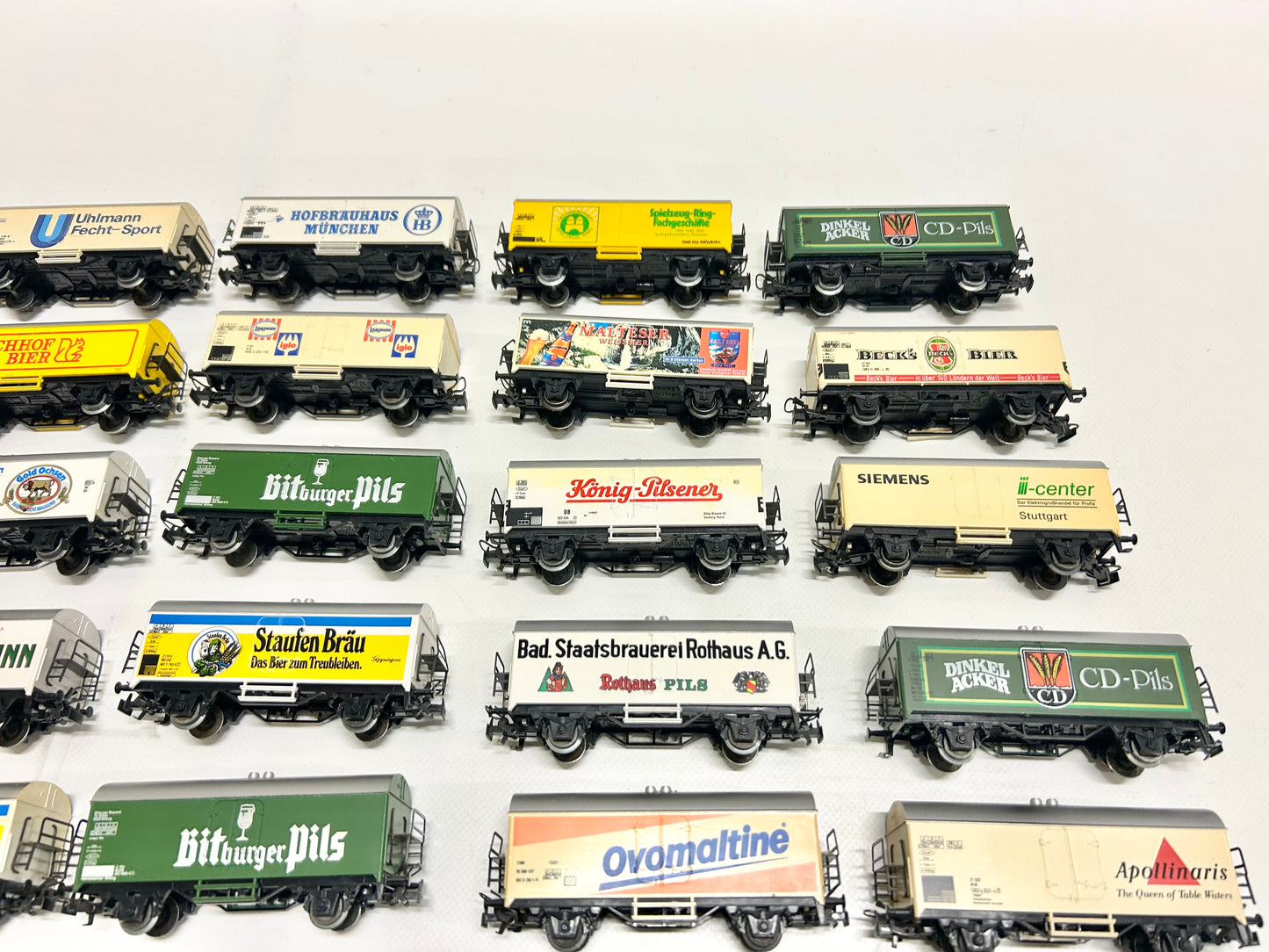 Märklin 28x Werbewagen/ Kühlwagen Güterwagen Konvolut H0