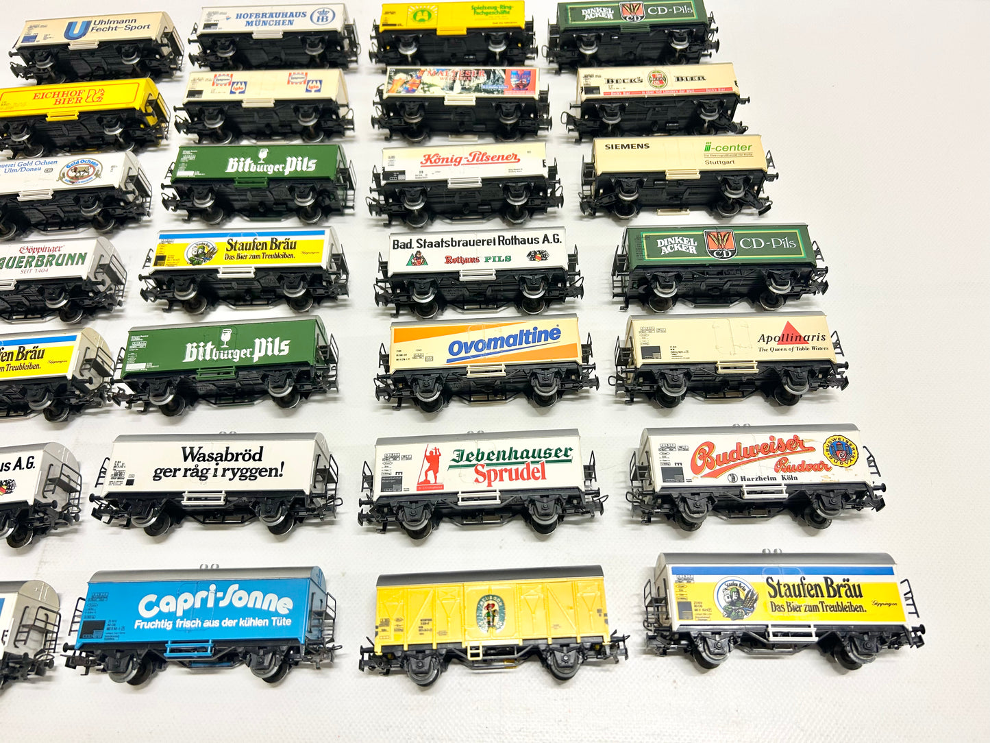 Märklin 28x Werbewagen/ Kühlwagen Güterwagen Konvolut H0