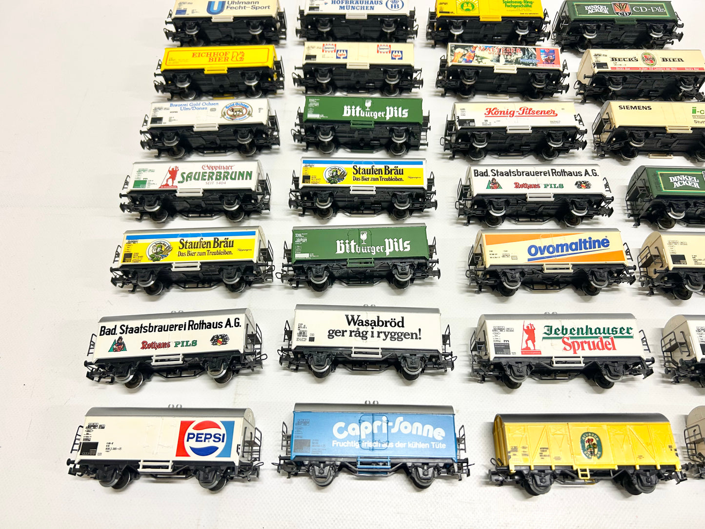 Märklin 28x Werbewagen/ Kühlwagen Güterwagen Konvolut H0