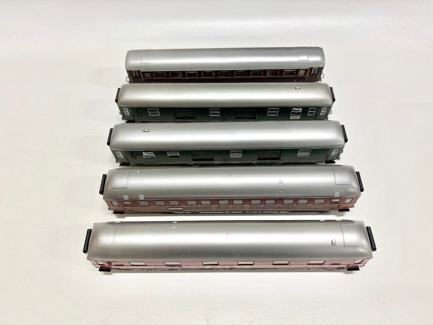 Fleischmann 5x Personenwagen Konvolut AC H0